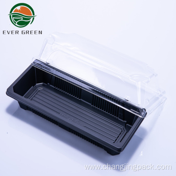 Wholesale Disposable Food Grade Takeaway Plastic Sushi Plate